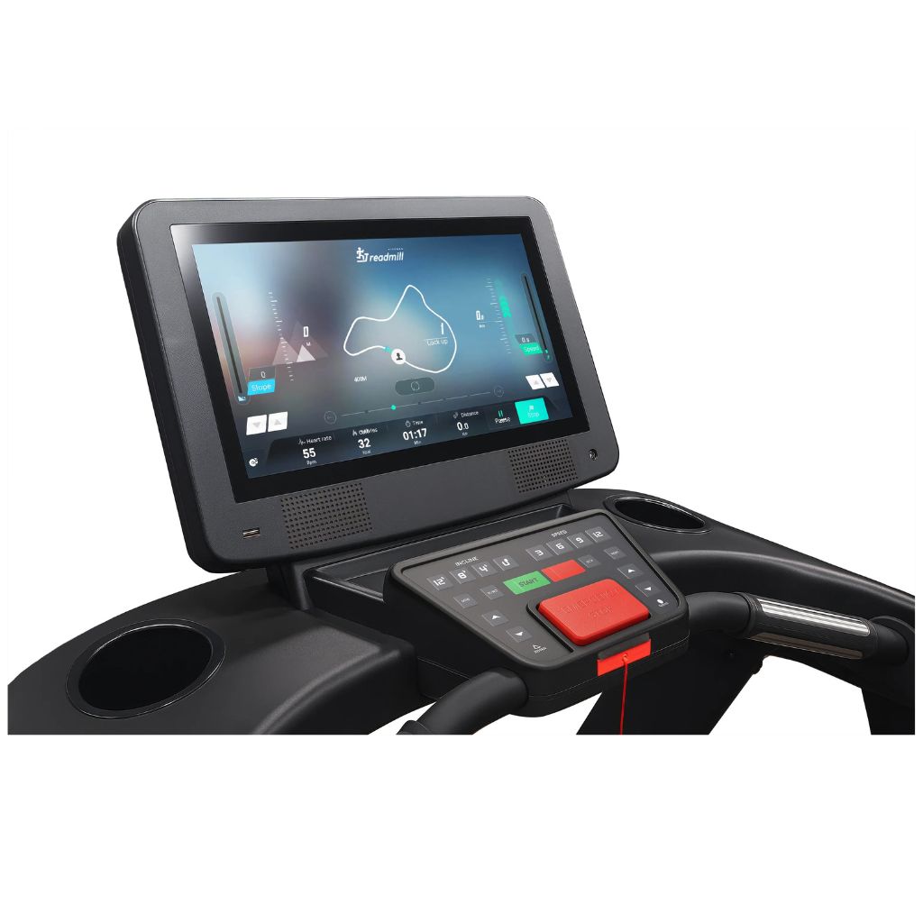 K12 Commercial Treadmill 3.0 kW | LED + LCD Display, 600×1600 mm Running Deck