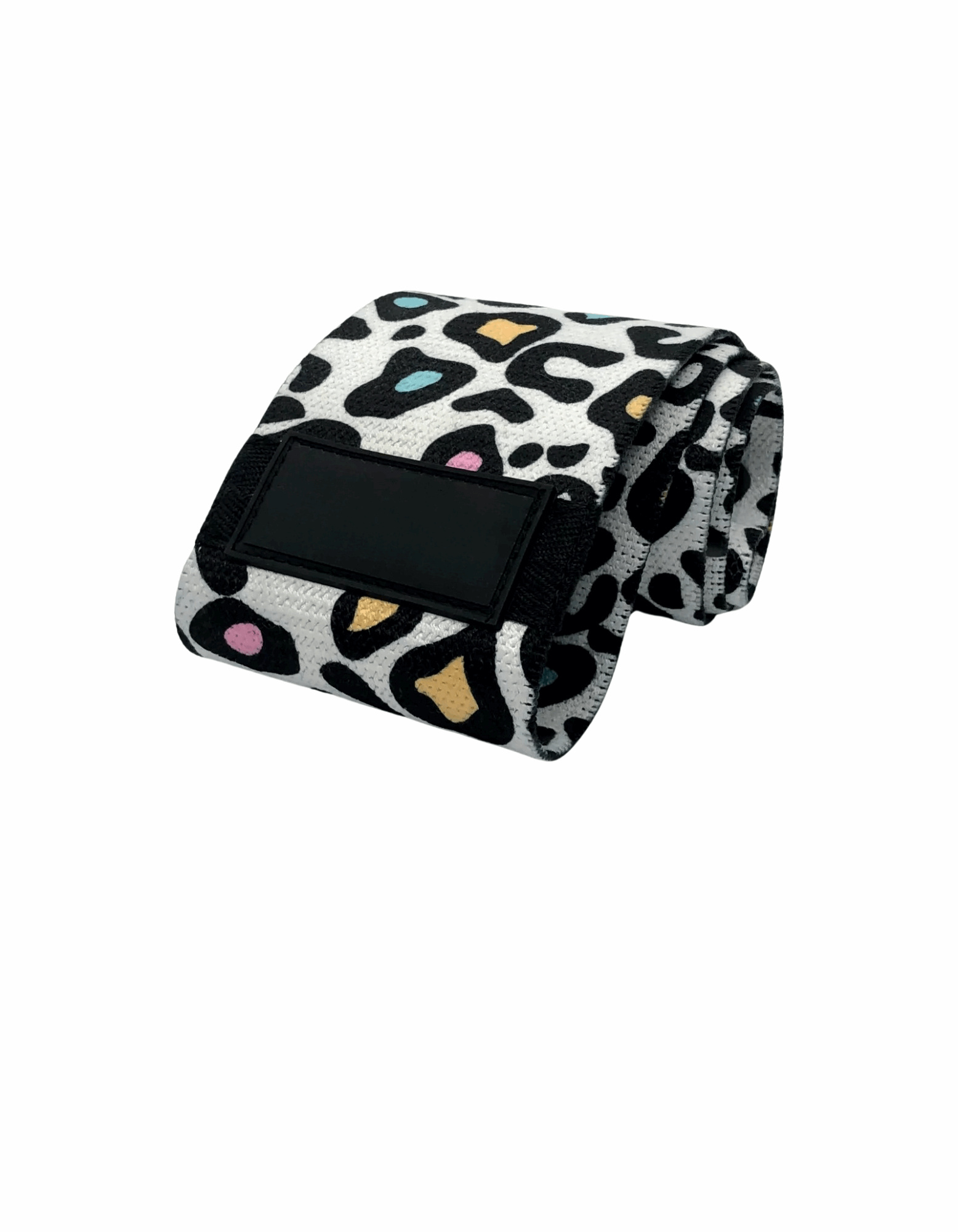 Leopard Print Fabric Resistance Bands Set of 3