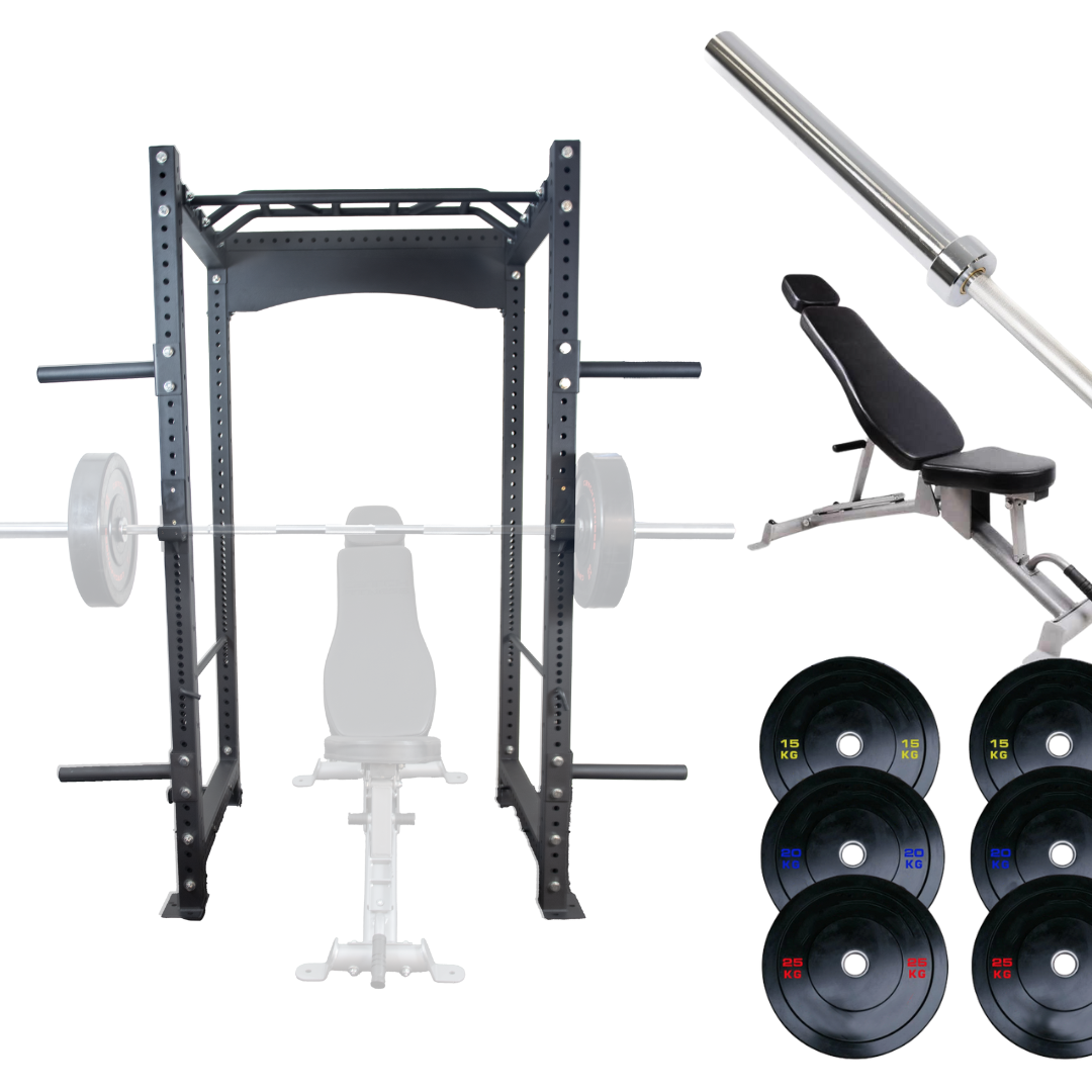 Commercial Power Rack - Bundle