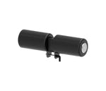 XF90-KH knee holder foam roller attachment mounted on a power rack upright
Image alt text 2:  Close-up of the dual swivel rollers 