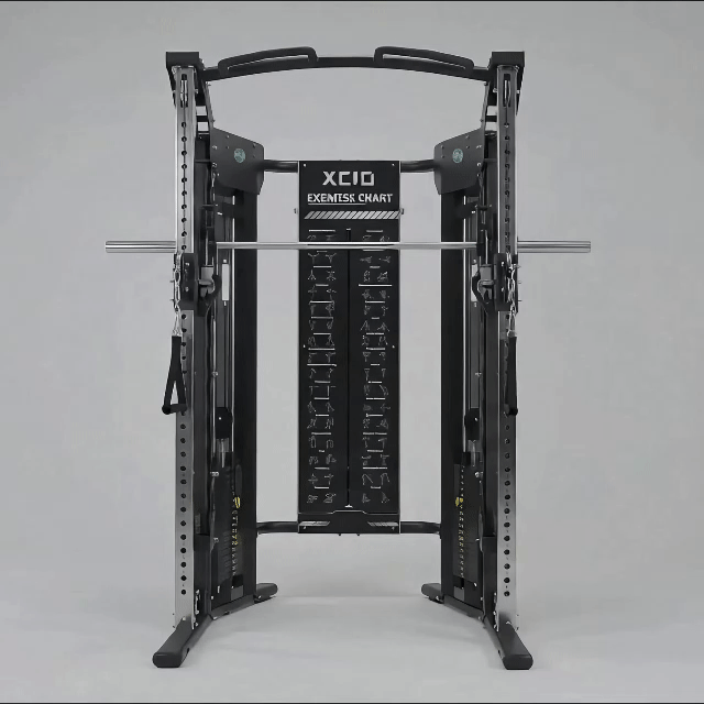 XF10 Functional Trainer Smith Machine – studio product shot showing full machine profile | 247 Gym Equipment