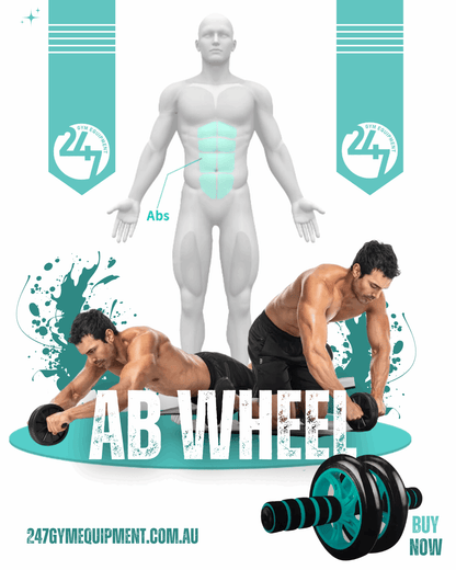 AB Wheel - Mute Wheel - 24/7 Gym Equipment
