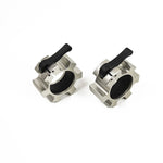 Aluminium Barbell Lock Jaw Collars Pairs - 24/7 Gym Equipment