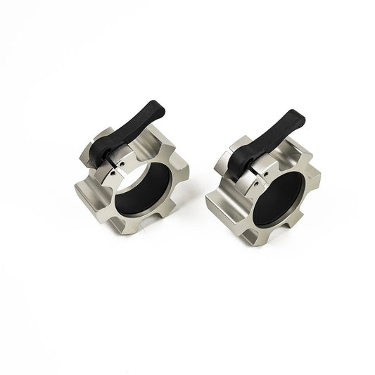 Aluminium Barbell Lock Jaw Collars Pairs - 24/7 Gym Equipment