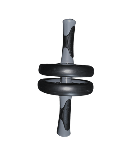 AB Wheel - Mute Wheel for core strengthening exercises. Silent, non-slip rubber wheels with ergonomic handles for smooth and effective ab workouts. Ideal for home and gym use.