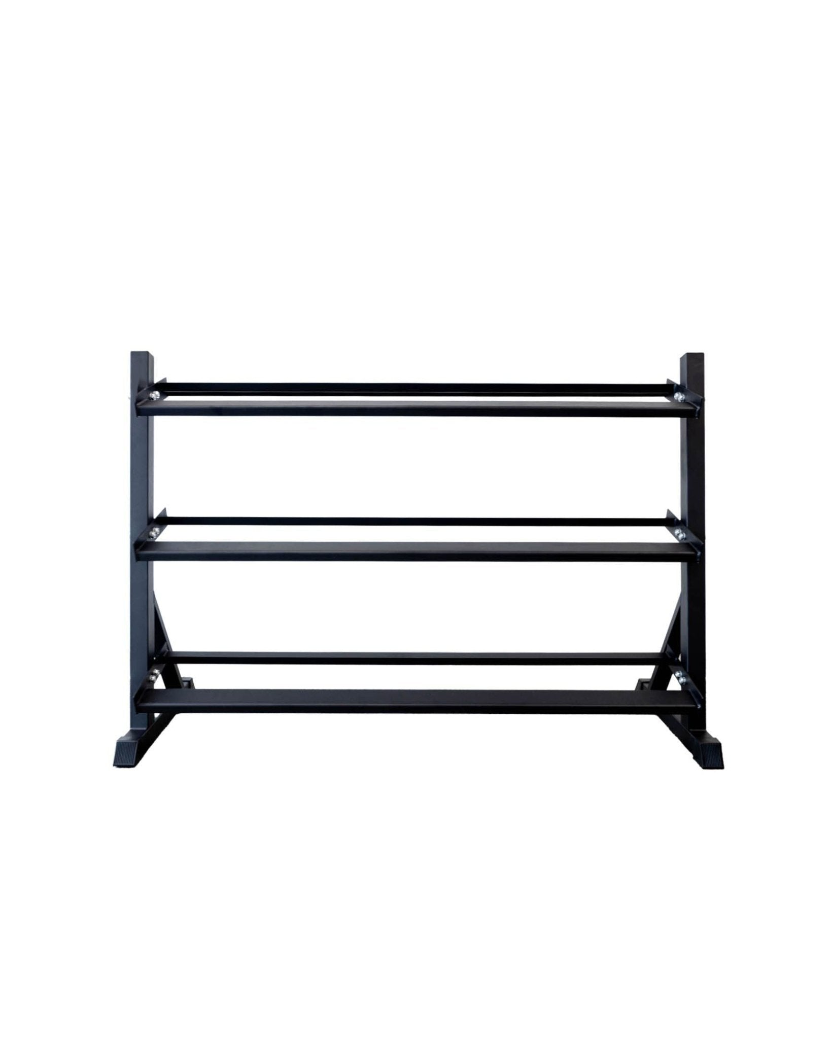 Commercial 3 Tier Dumbbell Rack - 24/7 Gym Equipment