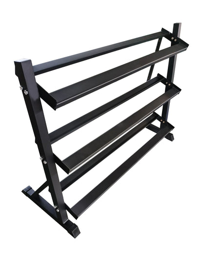 Commercial 3 Tier Dumbbell Rack - 24/7 Gym Equipment