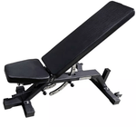 COMMERCIAL ADJUSTABLE BENCH - 9102D - 24/7 Gym Equipment