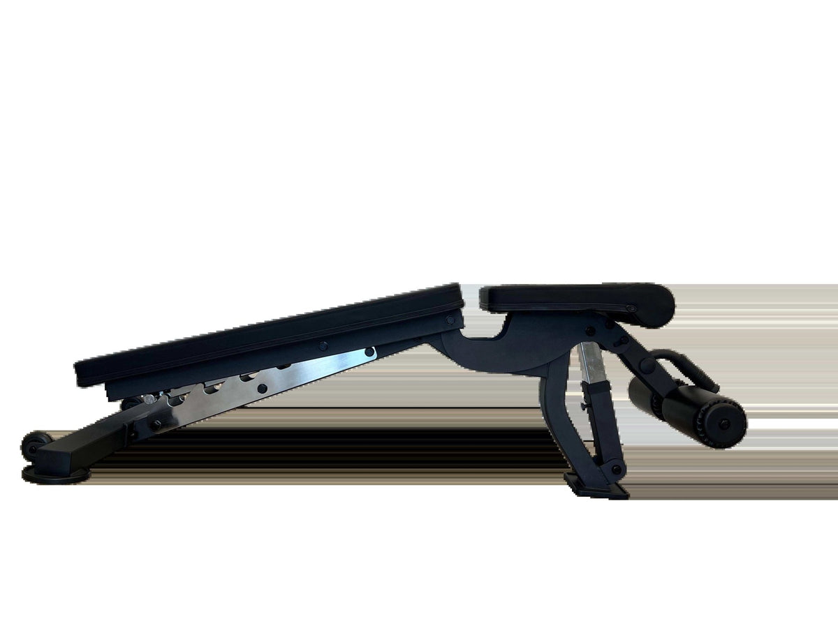 Commercial Adjustable Weight Bench – FID Flat Incline Decline - OK 9101C - 24/7 Gym Equipment