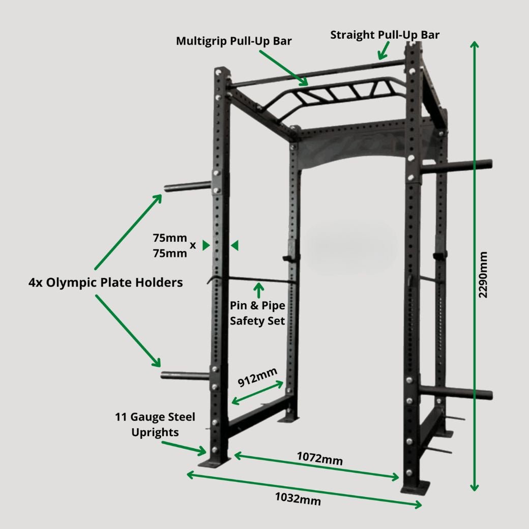 Commercial Power Rack - 24/7 Gym Equipment