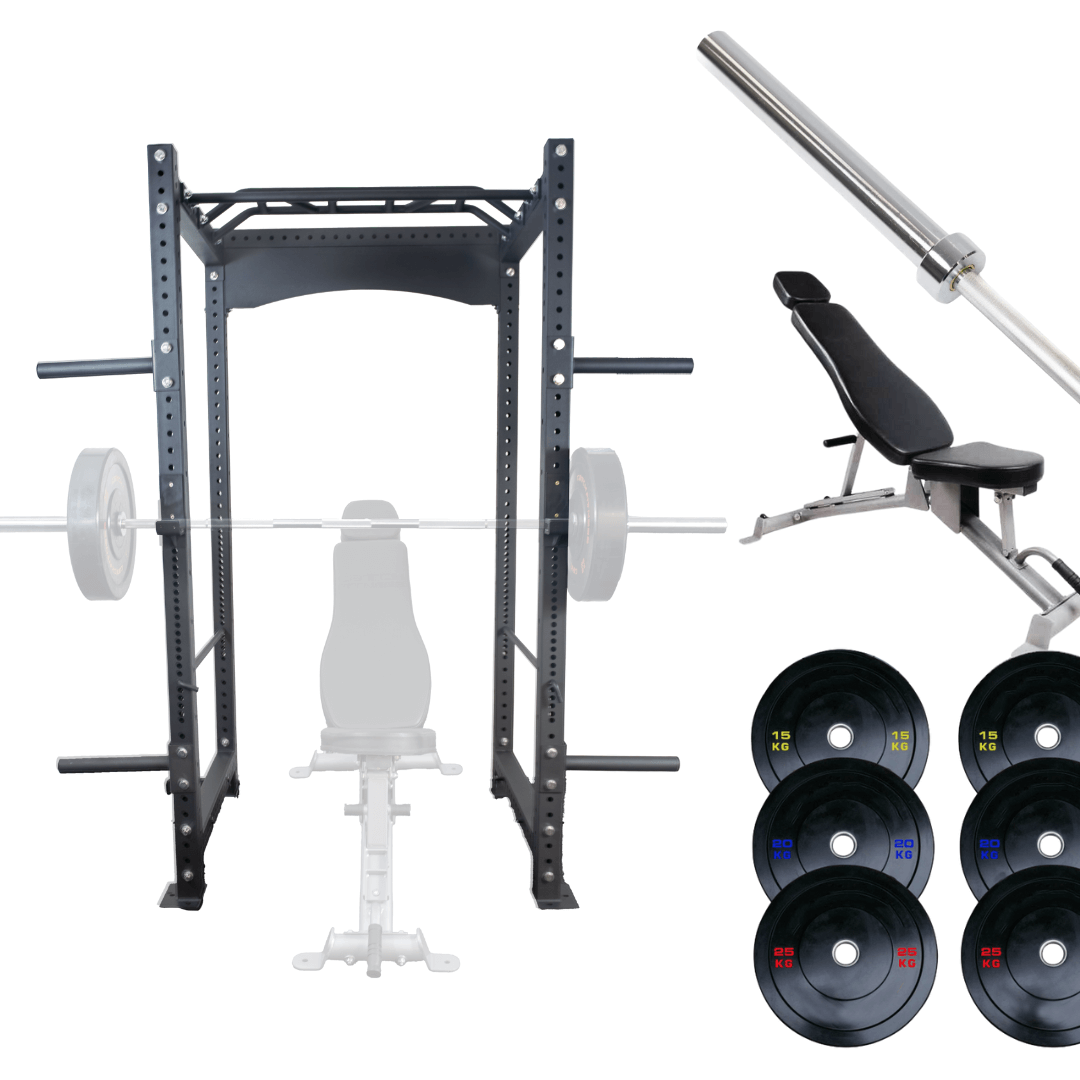 Commercial Power Rack Bundle | Heavy-Duty Gym Package AU – 24/7 Gym ...