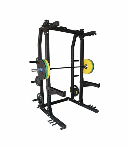 Commercial Squat Rack with Plate Holders - 24/7 Gym Equipment