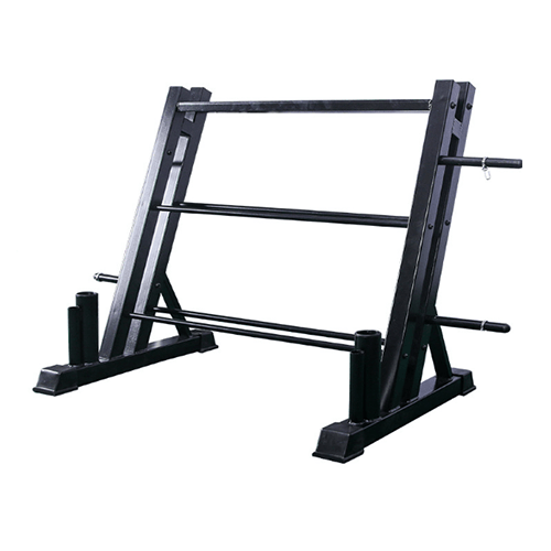 Dumbbell Rack with Bar & Plate Holders - 24/7 Gym Equipment