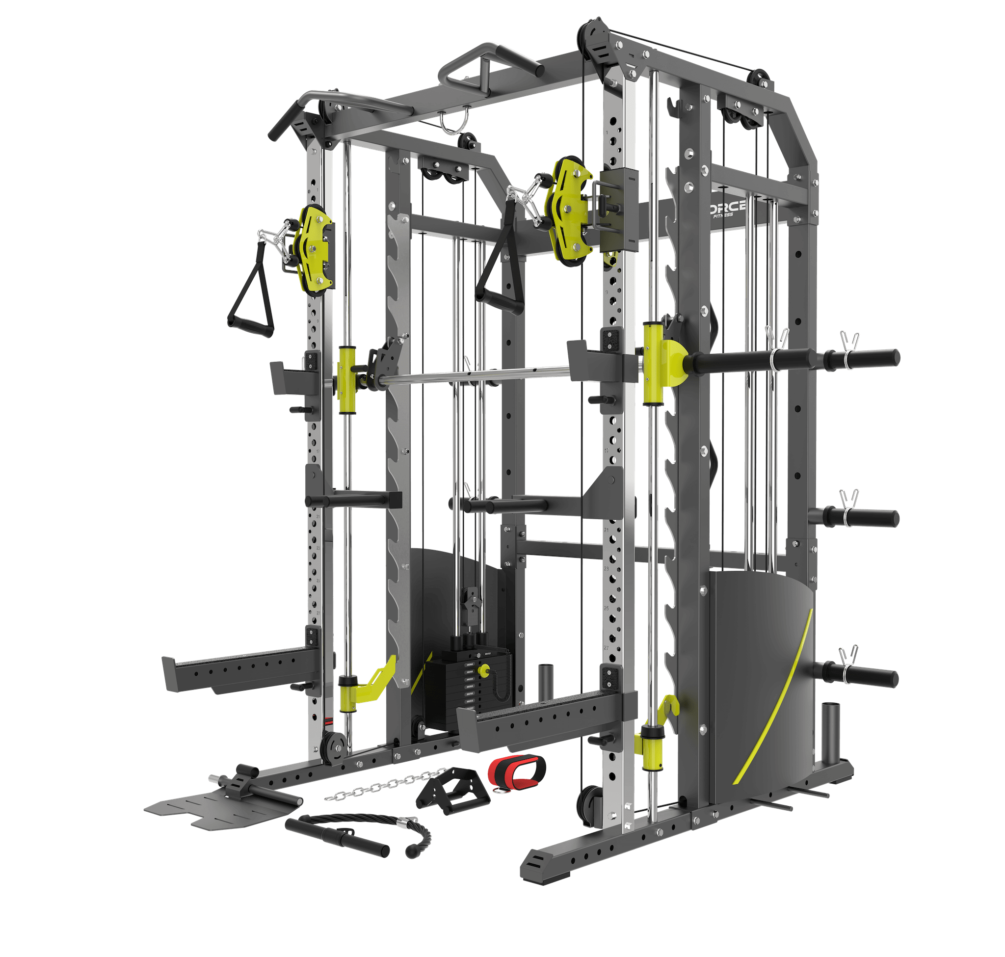 Functional Smith Machine G6S with Weight Stack | 24/7 Gym Equipment