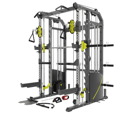 Functional Smith Machine G6S with Weight Stack - 24/7 Gym Equipment