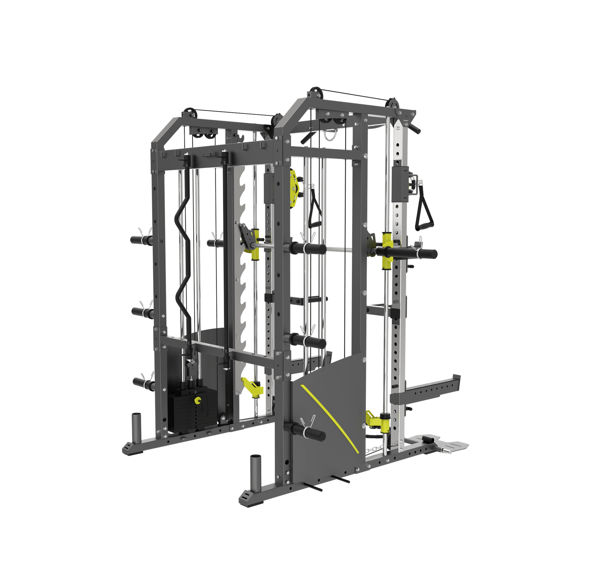 Functional Smith Machine G6S with Weight Stack - 24/7 Gym Equipment
