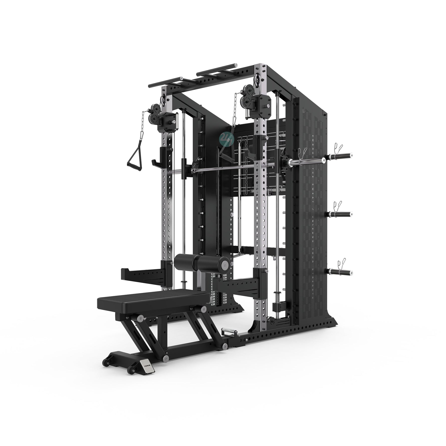 G25 - LAT PULLDOWN & ROW SEAT - 24/7 Gym Equipment