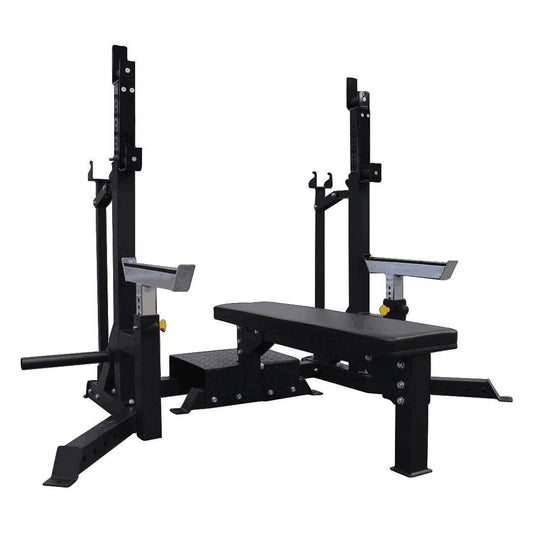 IPF Combo Rack – Competition Bench Press & Squat Rack - 24/7 Gym Equipment