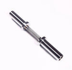 Olympic Dumbbell Handle 50mm – Chrome Gym Bar for Home & Commercial Use - 24/7 Gym Equipment