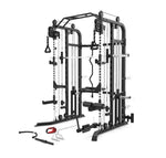 G5S smith machine with adjustable FID bench and barbell

