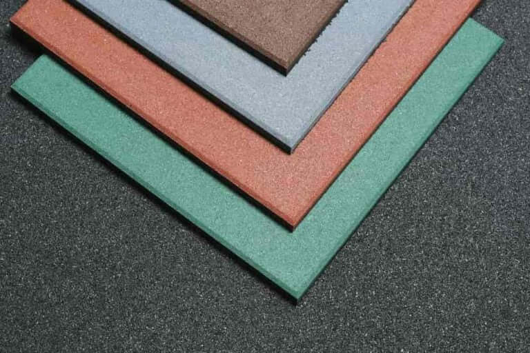 Premium Grade Coloured Rubber Tile for Gym Flooring (1m x 1m x 15mm) - 24/7 Gym Equipment, Premium black rubber gym mat – 15mm thick, for home gyms in Sydney