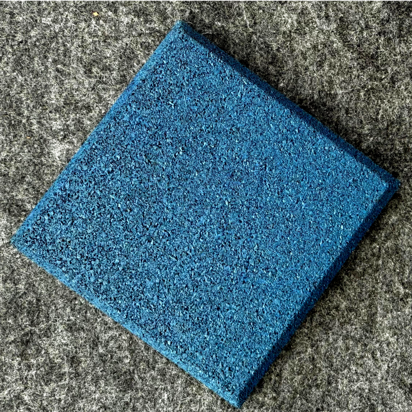Premium Grade Coloured Rubber Tile for Gym Flooring (1m x 1m x 15mm) - 24/7 Gym Equipment