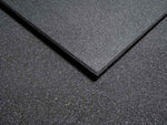 Premium Gym mats - Premium black rubber gym flooring tile – 1m x 1m x 20mm, non-slip and heavy-duty - Black (1mx1mx20mm) - 24/7 Gym Equipment