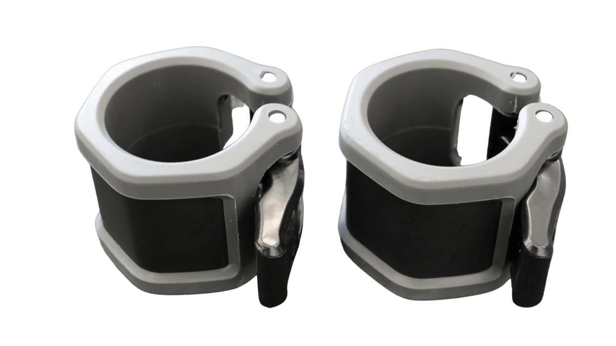 Round Lock - Jaw Olympic Barbell Collars Pairs - 24/7 Gym Equipment
