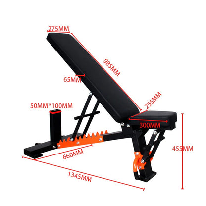 Adjustable Fitness Weight FID Bench