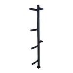 Wall mounted Olympic weight plate storage rack for home and commercial gyms in Australia
 - 24/7 Gym Equipment