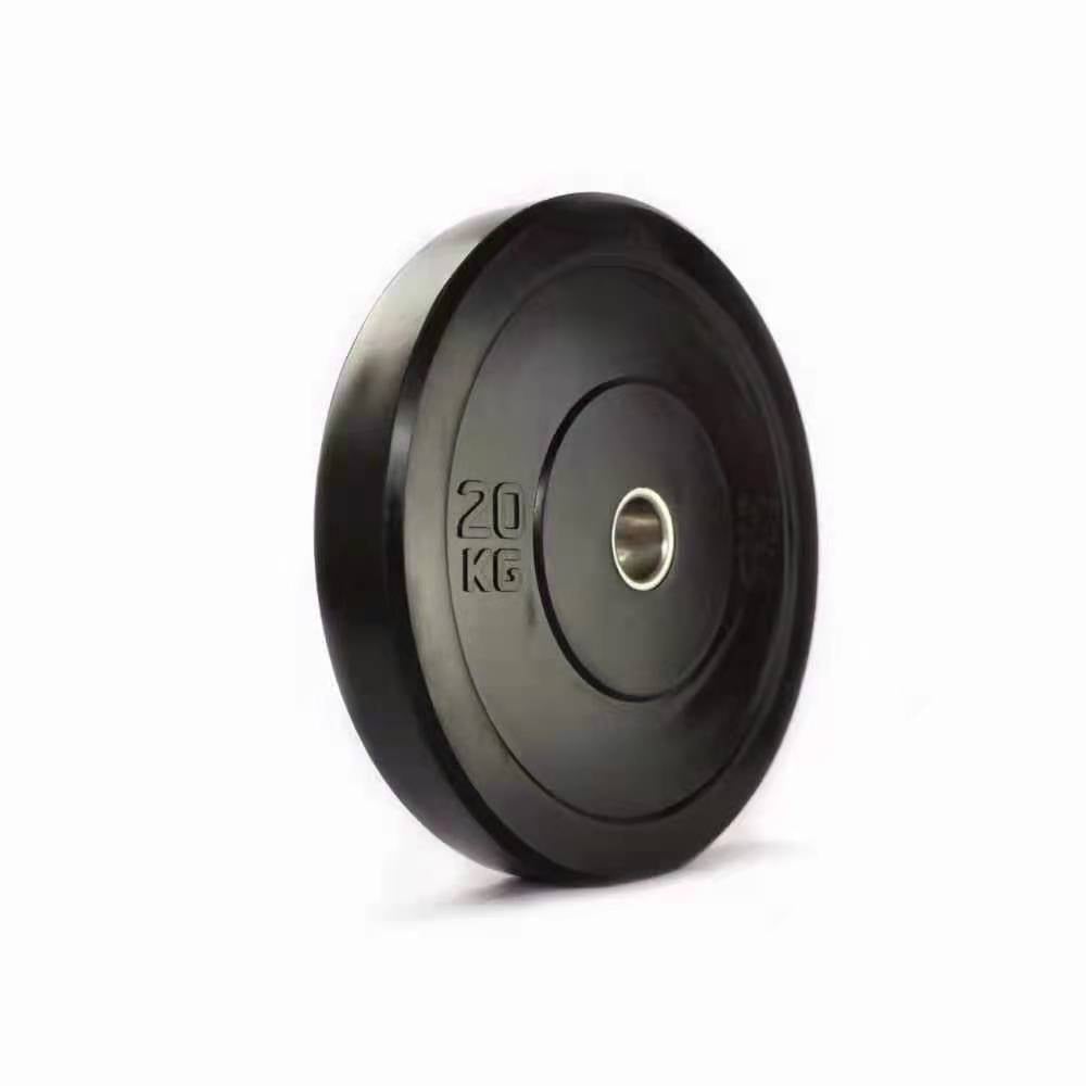  All Black Olympic Bumper Plate Pairs | In Stock - Weight Plates -24/7 Gym Equipment