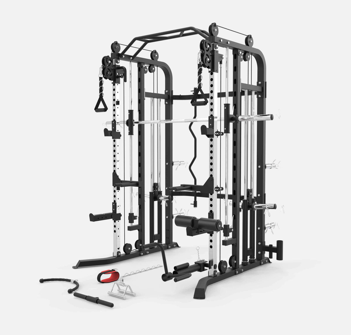 Plate Loaded Functional Smith Machine - Bundle - 24/7 Gym Equipment