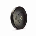 All Black Olympic Bumper Plate - Single plate - 24/7 Gym Equipment