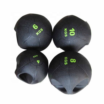 Dual Handle Medicine Ball - 24/7 Gym Equipment