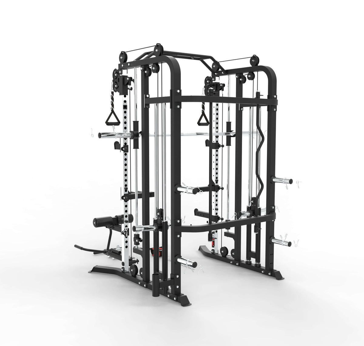 Plate Loaded Functional Smith Machine - Bundle - 24/7 Gym Equipment