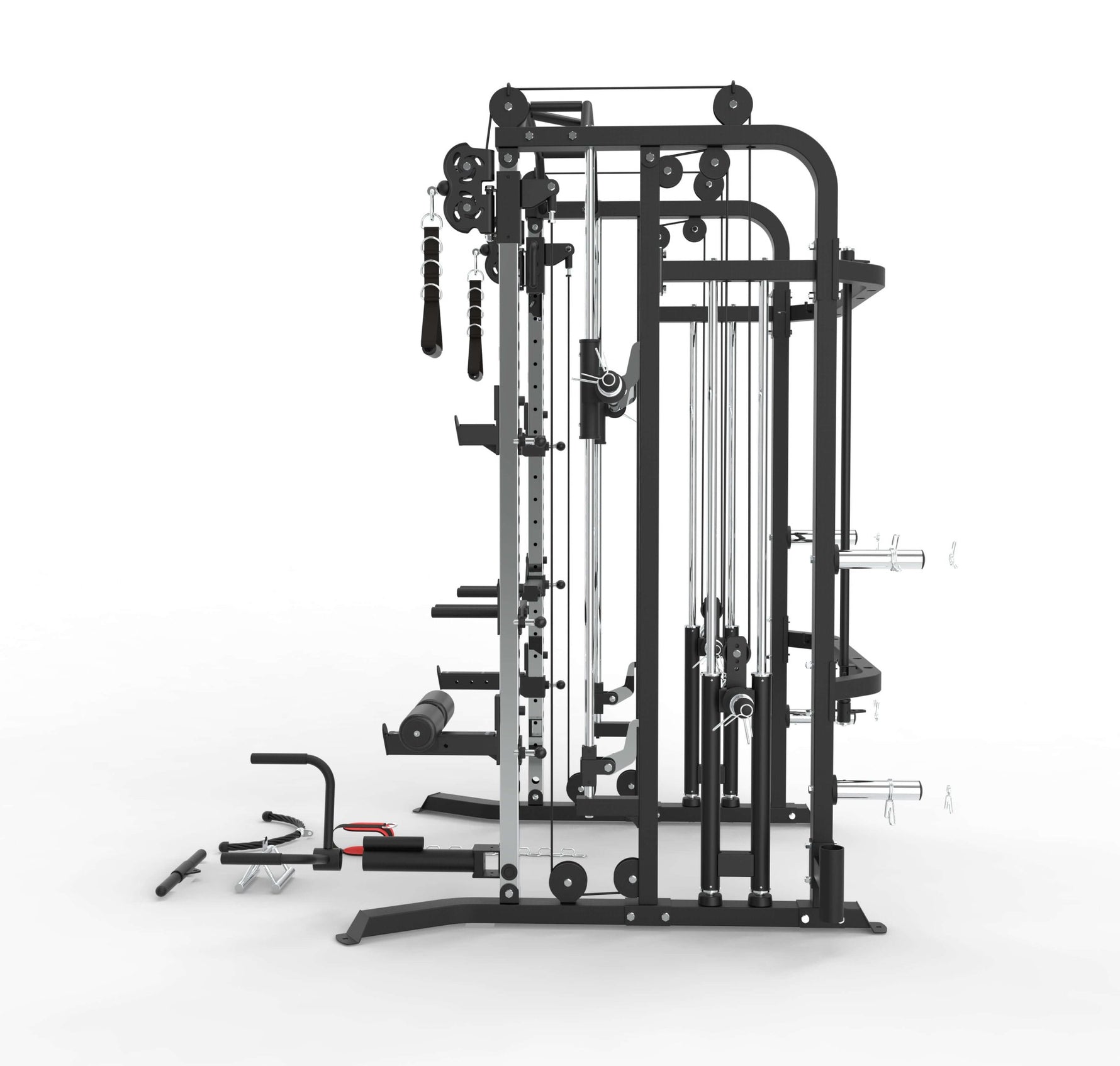 Plate Loaded Functional Smith Machine - Bundle - 24/7 Gym Equipment